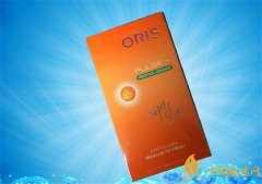 德国ORIS(豪利时)爆珠香烟价格表图 豪利时(香橙)爆珠香烟价格12元/包